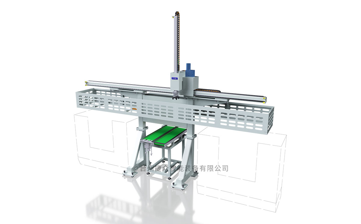 數(shù)控車床一拖二三軸桁架機(jī)械手